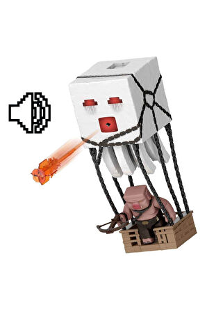 Sesli Minecraft Filmi Blast Attack Ghast Aksiyon Figürü Oyun Seti JFB69