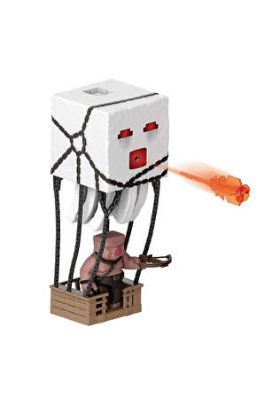 Sesli Minecraft Filmi Blast Attack Ghast Aksiyon Figürü Oyun Seti JFB69