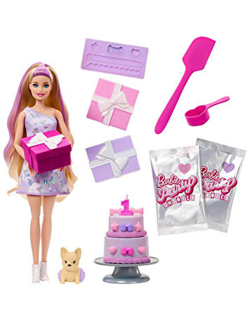 Barbie Party Unboxed Köpeğimin Doğum Günü Serisi JFG70