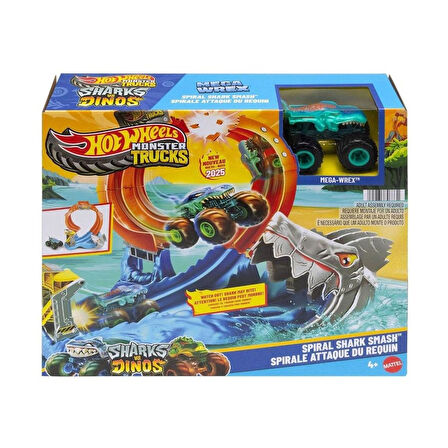 Hot Wheels Monster Trucks Köpekbalığı Oyun Seti JFR08