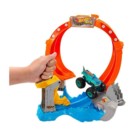 Hot Wheels Monster Trucks Köpekbalığı Oyun Seti JFR08