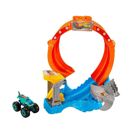 Hot Wheels Monster Trucks Köpekbalığı Oyun Seti JFR08