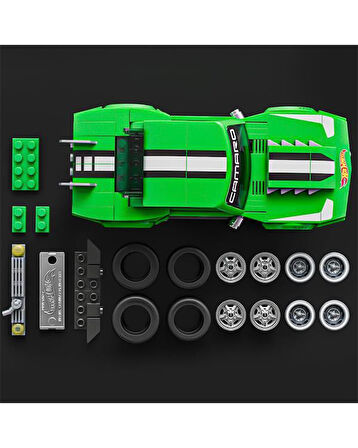 Hot Wheels Speed Serisi Custom '68 Camaro 1:32 289 Parça Araba Yapım Seti JFT16