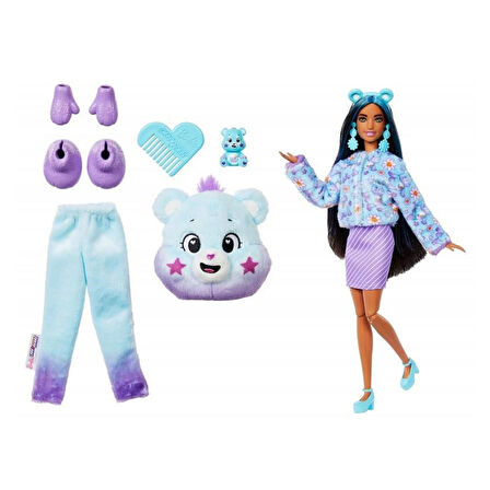 Barbie Cutie Reveal Care Bear Serisi Bebek 2 Seri  JFV59-JFV61