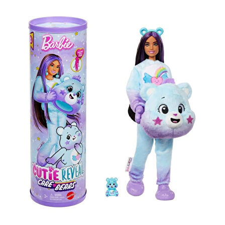 Barbie Cutie Reveal Care Bear Serisi Bebek 2 Seri  JFV59-JFV61