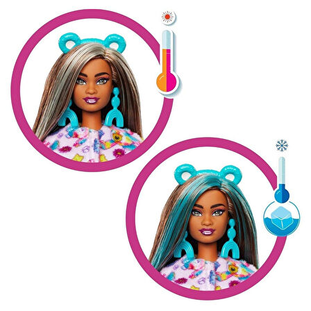 Barbie Cutie Reveal Care Bear Serisi Bebek 2 Seri  JFV59-JFV62