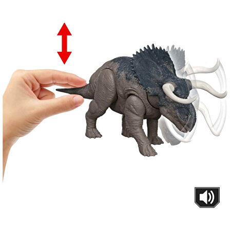 Jurassic World Rebirth Nasutoceratops JGB87 JGC81