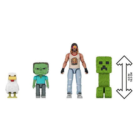 JGG68 Minecraft Film Figürleri - Çoklu Paket