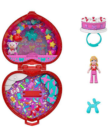 Polly Pocket 80. Yıl Yüzük Kutusu Oyun Seti JGK21