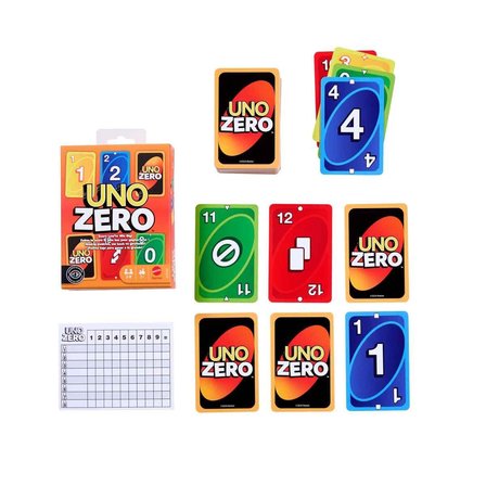 UNO Zero Kart Oyunu - 0 Kuralı ile El Değiştiren Eğlenceli Strateji Oyunu