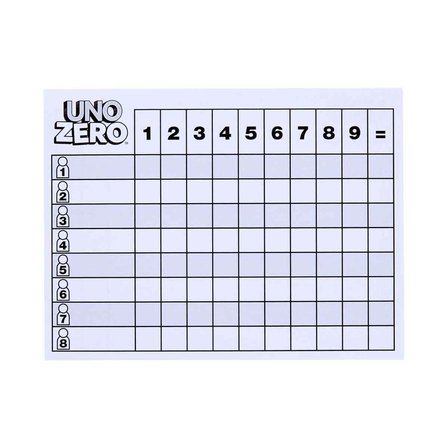 UNO Zero Kart Oyunu - 0 Kuralı ile El Değiştiren Eğlenceli Strateji Oyunu