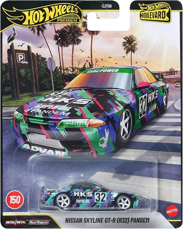 HOT WHEELS Nıssan Skylıne GT-R (R32) Pandem GJT68-JHW41