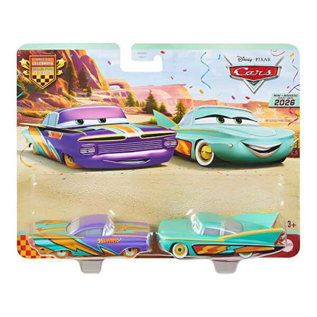 Disney Pixar Cars Ramone & Flo 2'li Diecast Karakter Araç Seti JJW88