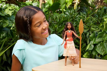 Mattel Disney Moana Live Action Şarkı Söyleyen Bebek JLP18