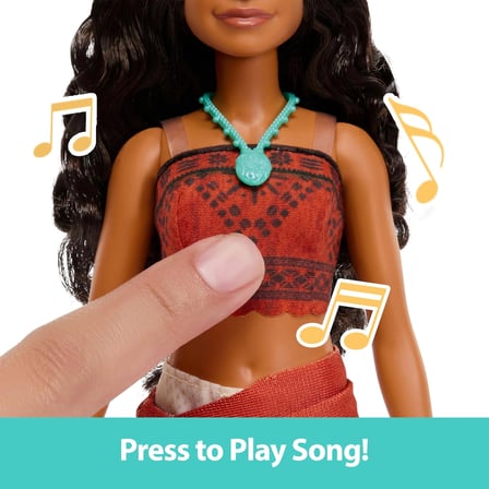 Mattel Disney Moana Live Action Şarkı Söyleyen Bebek JLP18