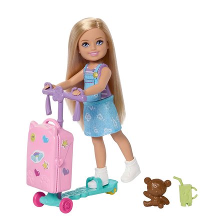 Barbie Chelsea Sonsuz Maceralar Seyahat Bebek Seti JMJ46