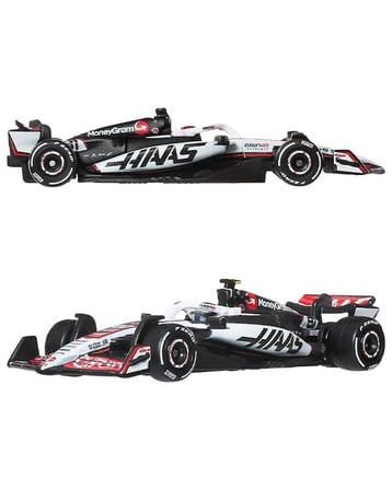 Hot Wheels Premium MoneyGram Haas F1 Team 2li Formula 1 Seti JMM97