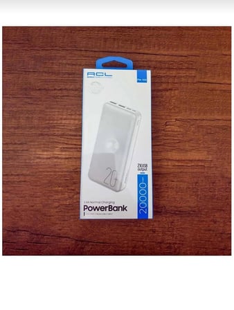 Premium PW105 Powerbank Beyaz 20000 mAh Çift USB 2.4A