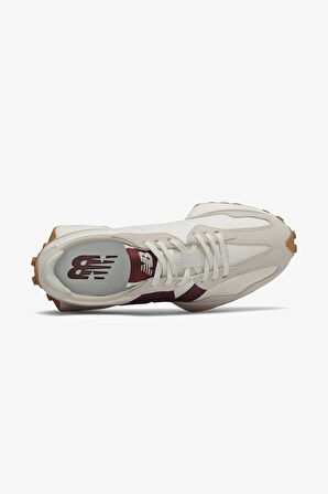 New Balance Lifestyle WS327KA Bej & Bordo Kadın Günlük Spor Ayakkabı
