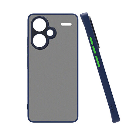 Gpack Xiaomi Redmi Note 13 Pro Plus 5G uyumlu Kılıf Kamera Korumalı Hux Silikon