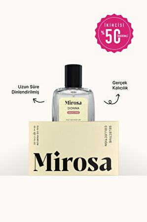 Mirosa Donna Selective Dinlendirilmiş Kalıcı Kadın Parfümü Born in Roma Premium EDP 50ml S115