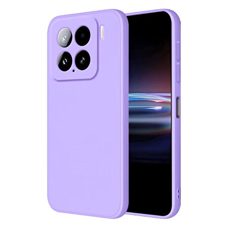 Gpack Xiaomi 15 uyumlu Kılıf Mara Lansman Soft Silikon İçi Kadife