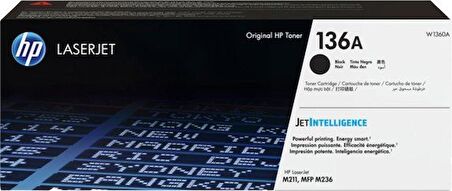 HP NO 136A SIYAH TONER W1360A