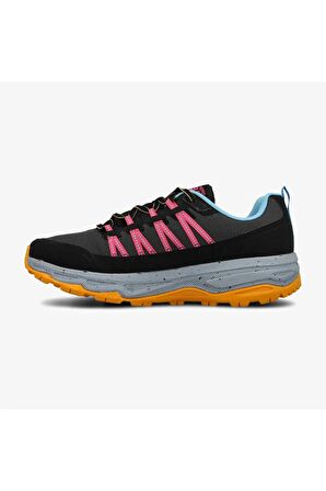 Skechers 128203-BKLB Go Run Trail Altitude River Rocks Kadın Siyah Sneaker Su Geçirmez Spor Ayakkabı