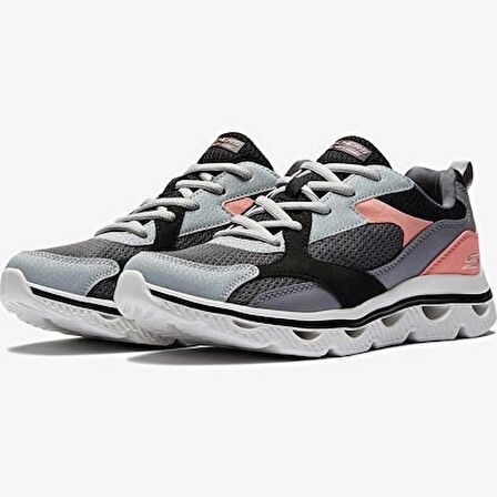 Skechers Arc Waves - Glide & Fly Kadın Gri Günlük Ayakkabı 117169 Gymt