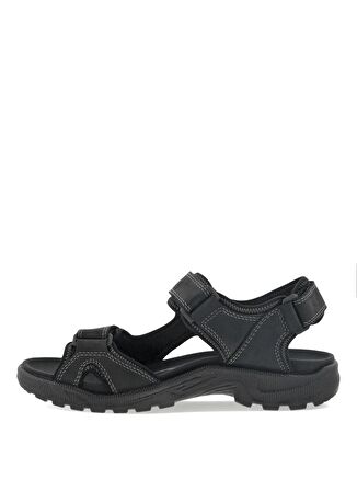 Ecco Nubuk Siyah Erkek Sandalet Onroads M Black Black