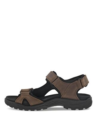 Ecco Nubuk Kahve Erkek Sandalet Onroads M Cocoa Brown Black