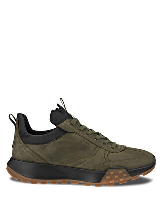 Ecco Yeşil Erkek Nubuk Sneaker RETRO SNEAKER M GRAPE LEAF BLACK