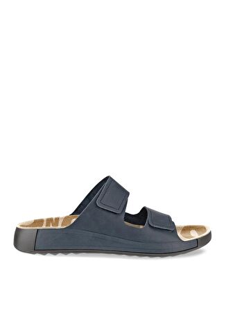 Ecco Nubuk Mavi Erkek Sandalet Cozmo M Marine UST Oil Nubuck