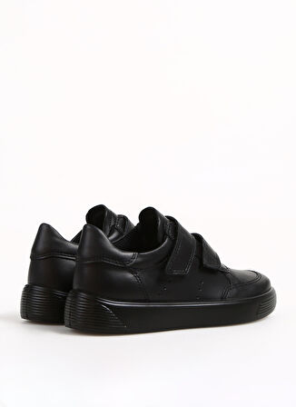 Ecco Siyah Erkek Çocuk Sneaker Street 1 Black Black