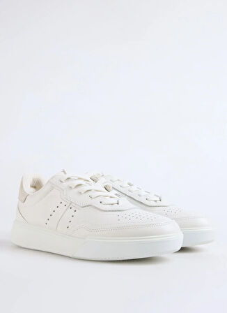STREET COURT M LEA Beyaz Erkek Deri  Sneaker