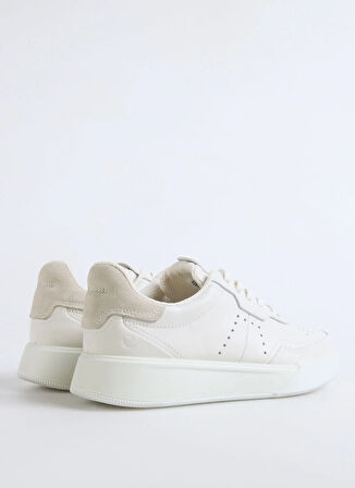 STREET COURT M LEA Beyaz Erkek Deri  Sneaker