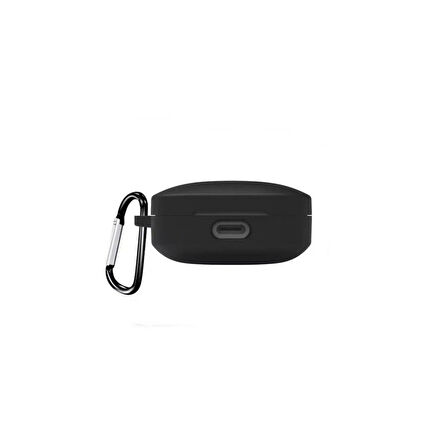 Gpack Xiaomi Redmi Buds 6 uyumlu Kılıf Mat Kancalı Silikon SF13