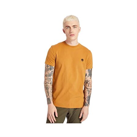 Timberland Short Sleeve Tee Wheat Boot Erkek T-Shirt