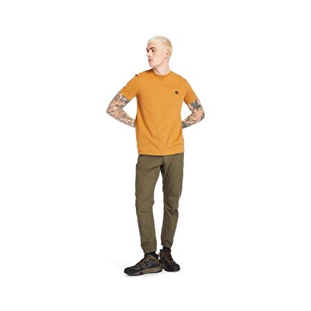 Timberland Short Sleeve Tee Wheat Boot Erkek T-Shirt