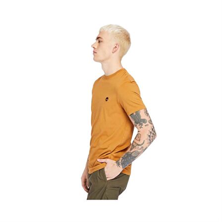 Timberland Short Sleeve Tee Wheat Boot Erkek T-Shirt