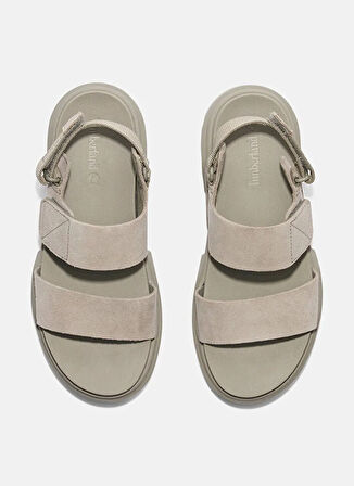 Timberland TB0A61MGEO31Greyfield Sandal BACKST Bej Deri Kadın Sandalet