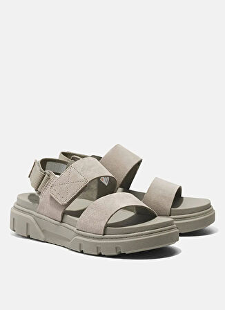 Timberland TB0A61MGEO31Greyfield Sandal BACKST Bej Deri Kadın Sandalet