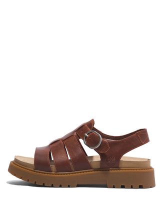 Timberland Kiremit Kadın Deri Sandalet TB0A5ZKZEQ81
