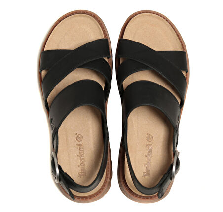 B0A61TRW021-R Timberland Backstrap Sandal Kadın Sandalet Siyah