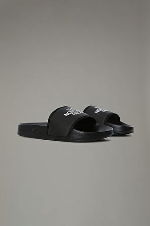Unisex Base Camp Slide III Terlik - Siyah/Beyaz | 42
