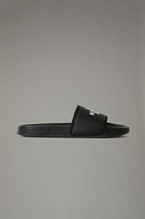 Unisex Base Camp Slide III Terlik - Siyah/Beyaz | 42