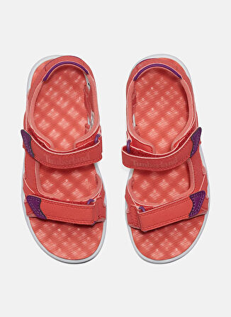 Timberland Kırmızı Kız Çocuk Sandalet TB0A2D3C8011-Perkins Row BACKSTRAP