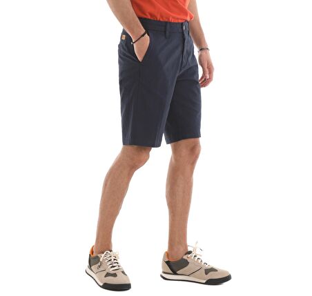 B0A2DFM4331-R Timberland Straight Chino Short Erkek Şort Ve Kapri Lacivert