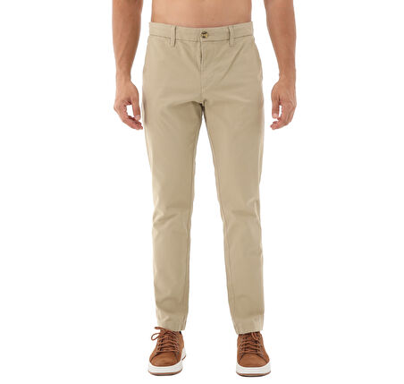 B0A2BYYDH41-R Timberland Twill Chino Pant (Slim) Erkek Pantolon Krem