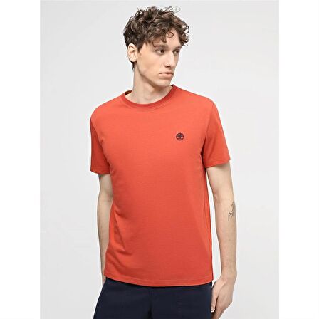 Timberland Short Sleeve Tee Hot Sauce Erkek T-Shirt